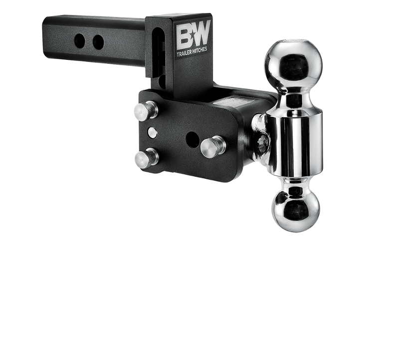 B&W TOW & STOW DUAL BALL MOUNT Dual BALL MOUNT 61/2" Vertical